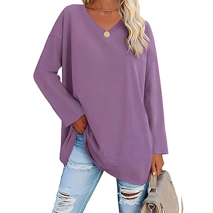 Alicia - Relaxed V-Neck Sweater