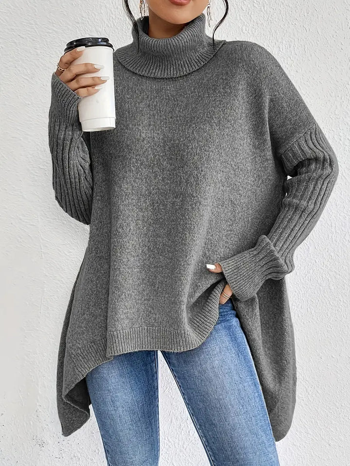 BRIGETTE – LONG TURTLENECK SWEATER