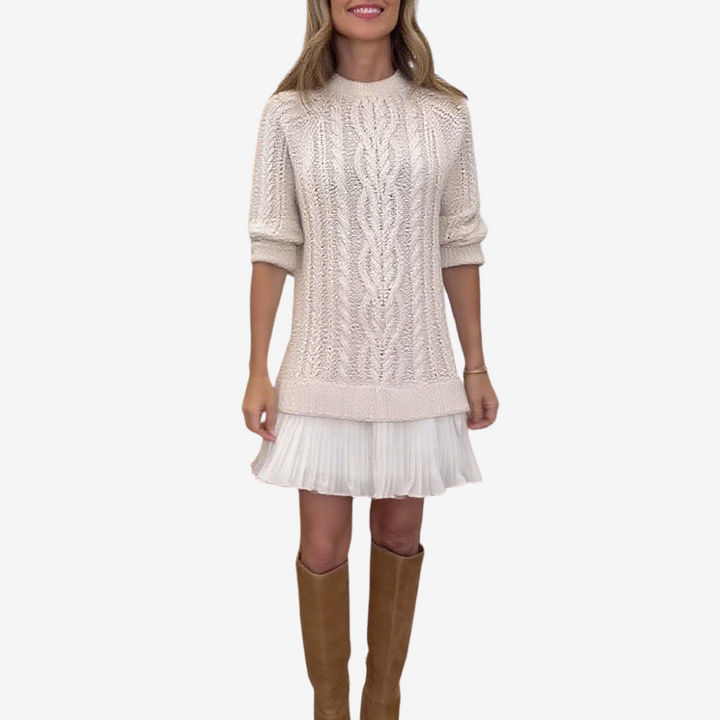 Freya - Knitted sweater dress