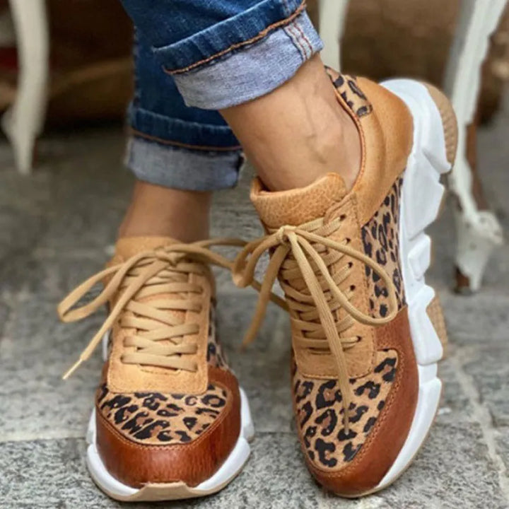Crizzy | Comfortable Leopard Sneakers
