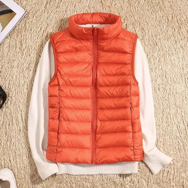 Milcah | Ultra Light Down Sleeveless Puffer Vest