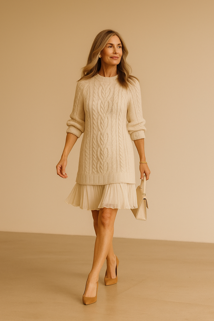 Freya - Knitted sweater dress