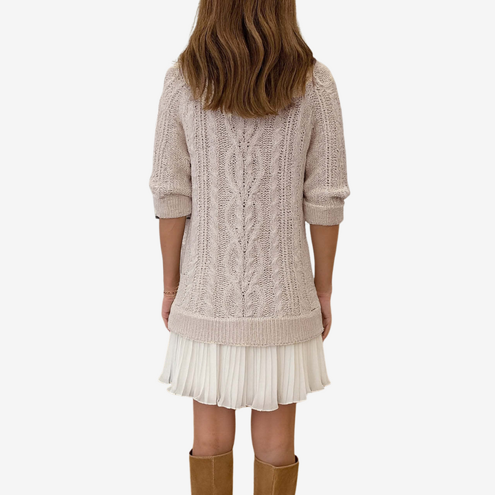 Freya - Knitted sweater dress