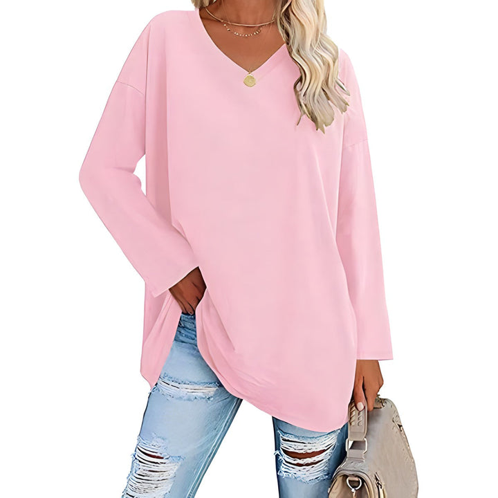 Alicia - Relaxed V-Neck Sweater