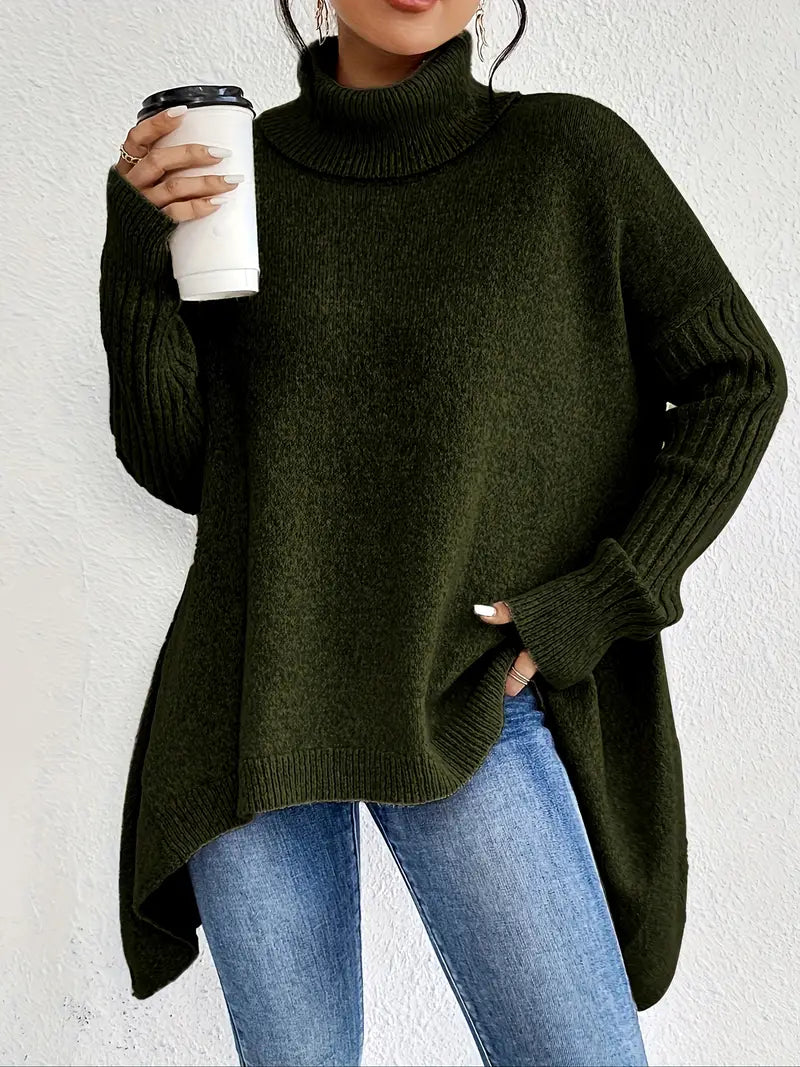 BRIGETTE – LONG TURTLENECK SWEATER