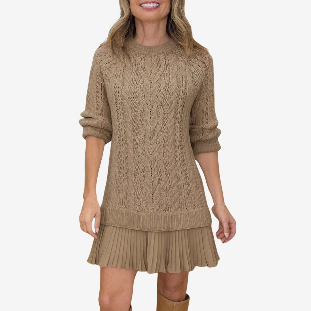 Freya - Knitted sweater dress