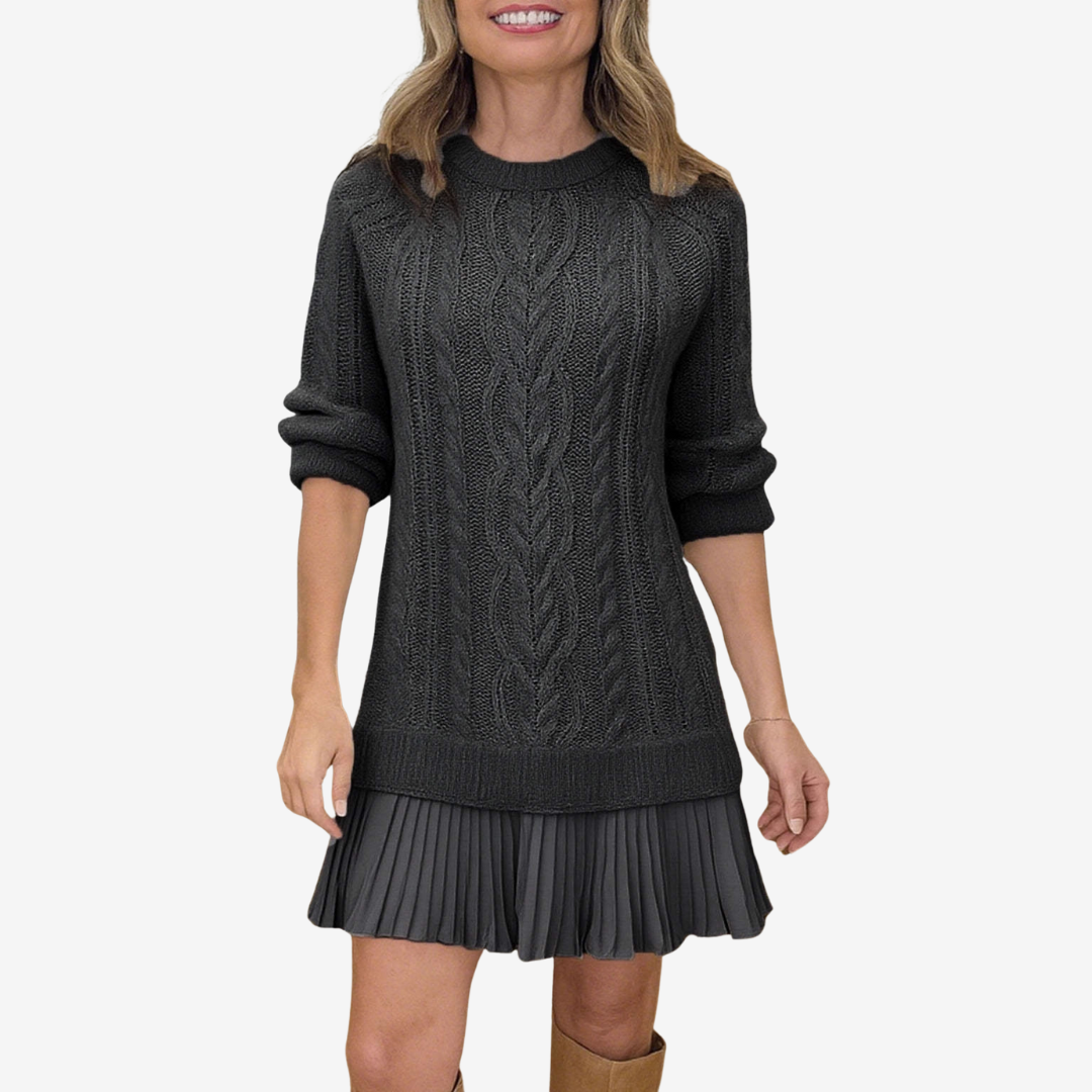 Freya - Knitted sweater dress