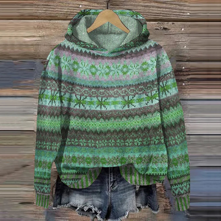Uvelia | Ethnic Retro Hoodie