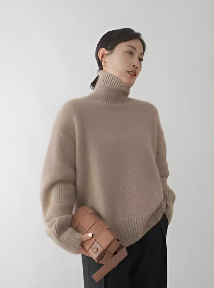 LOTTIE | CASHMERE TURTLENECK JUMPER