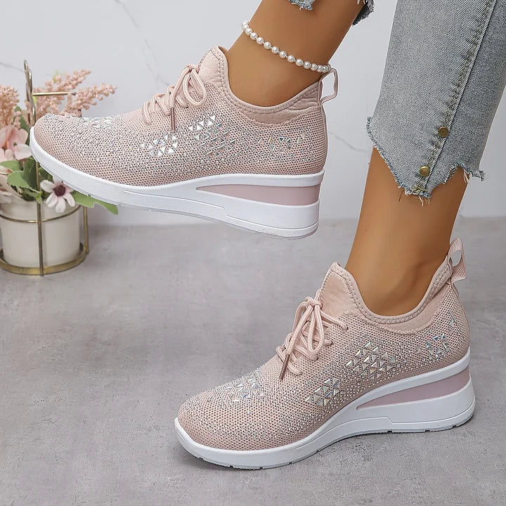 Romee | Orthopedic Sneakers with Sparkling Rhinestones