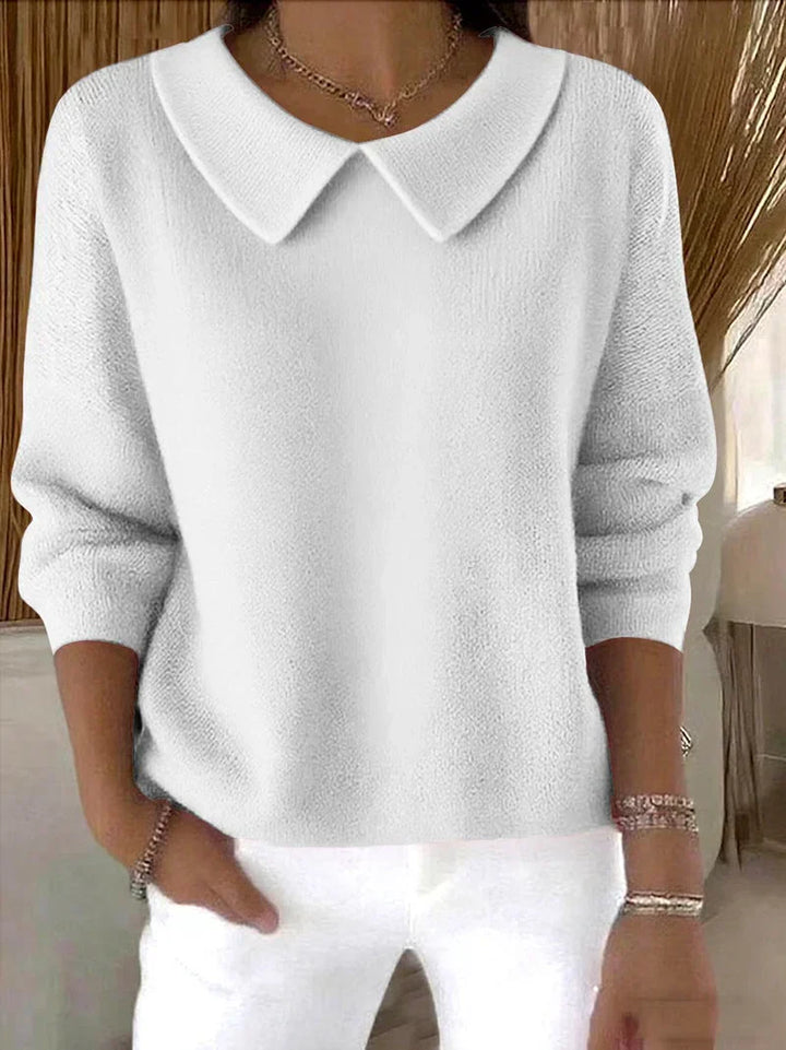 Savrani | Comfortable long-sleeved cotton sweater